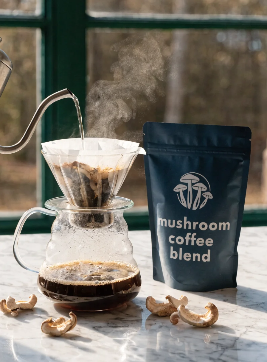 Yege Mushroom Coffee sourcing and quality ingredients