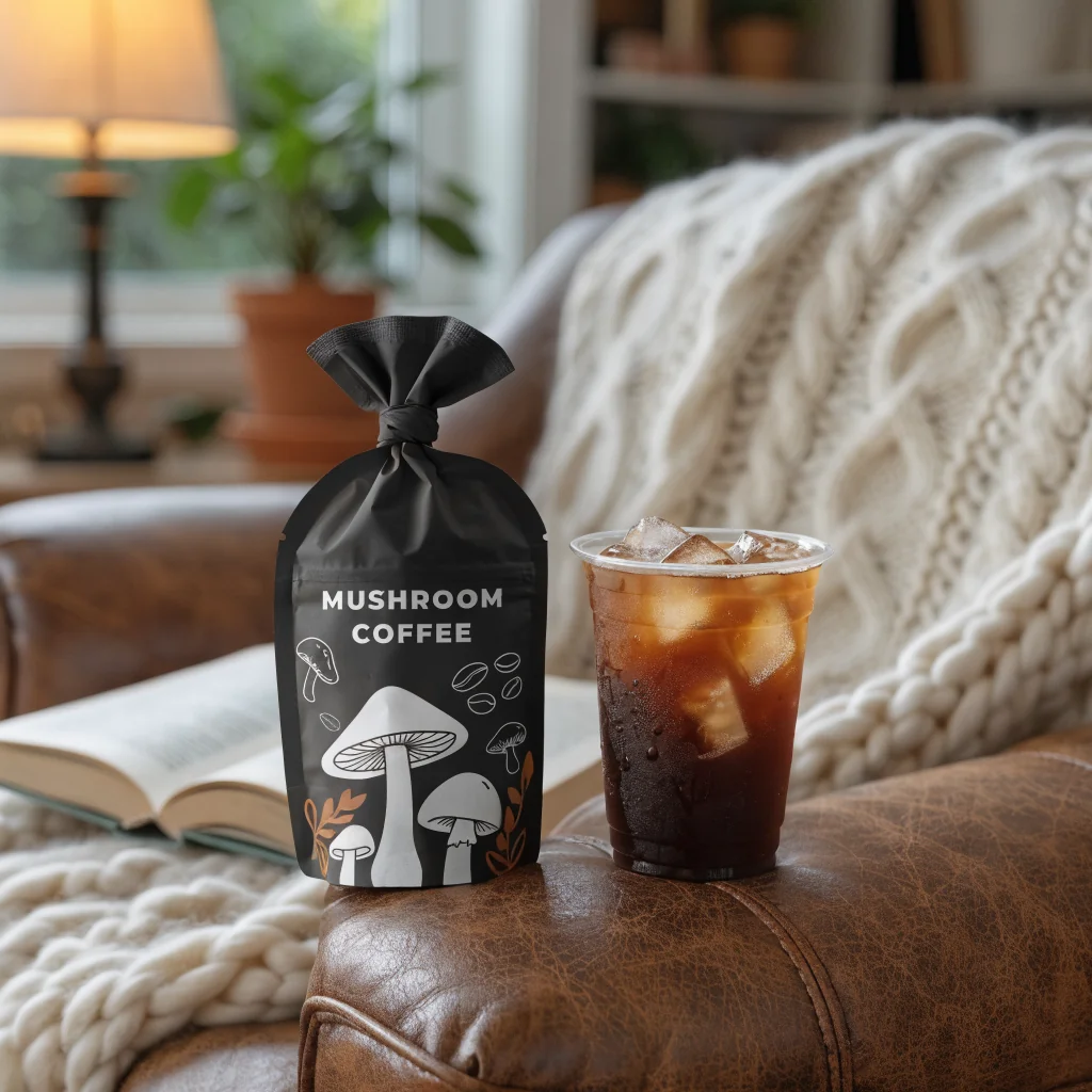 Yege Mushroom Coffee arrangement